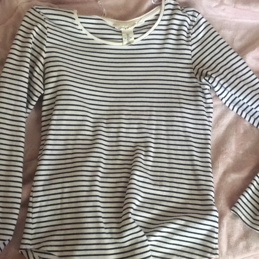 Stripped long sleeve